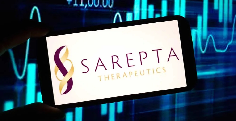 SRPT trading volume chart